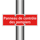 Panneau de contrôle des pompiers