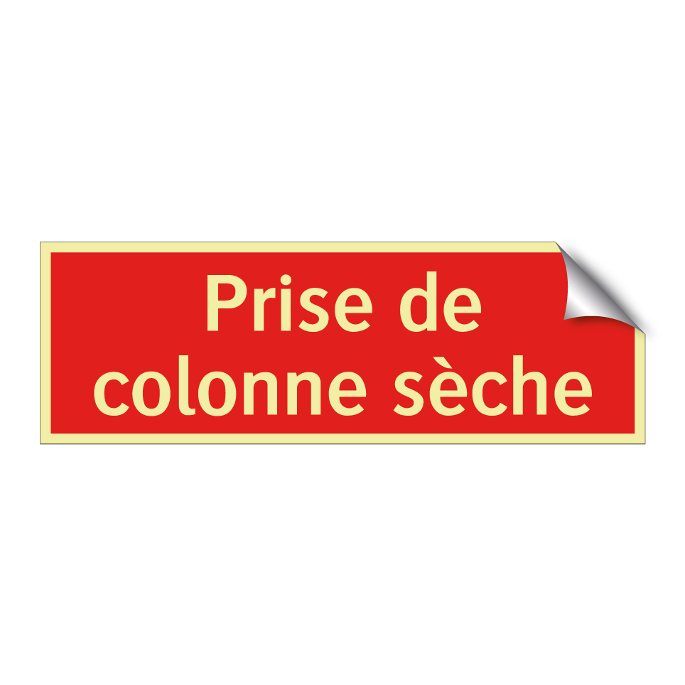 Prise de colonne sèche