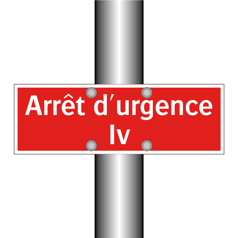 Arrêt d'urgence Iv