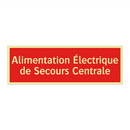 Alimentation Électrique de Secours Centrale