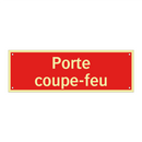 Porte coupe-feu