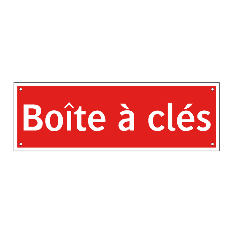 Boîte à clés