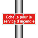 Échelle pour le service d'incendie