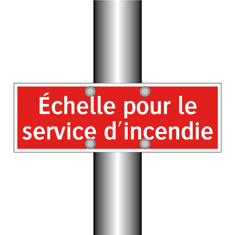 Échelle pour le service d'incendie