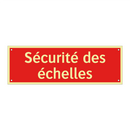 Sécurité des échelles