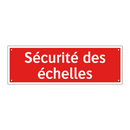 Sécurité des échelles