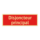 Disjoncteur principal