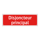 Disjoncteur principal