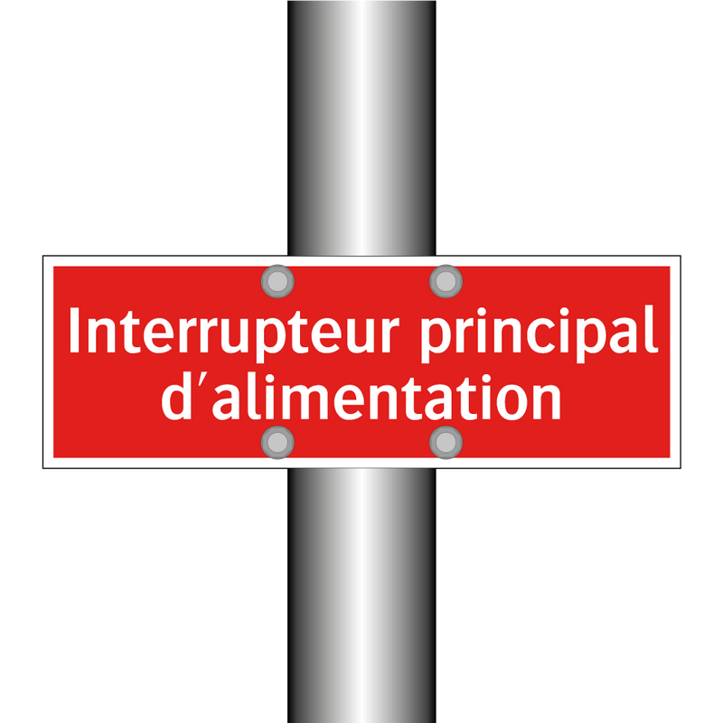 Interrupteur principal d'alimentation