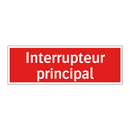 Interrupteur principal
