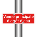 Vanne principale d'arrêt d'eau