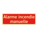 Alarme incendie manuelle