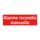 Alarme incendie manuelle