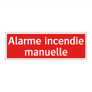 Alarme incendie manuelle