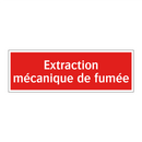 Extraction mécanique de fumée