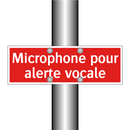 Microphone pour alerte vocale