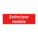 Extincteur mobile