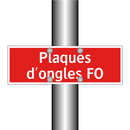Plaques d'ongles FO