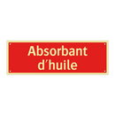 Absorbant d'huile