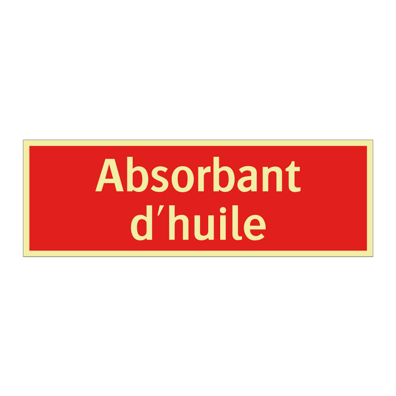 Absorbant d'huile