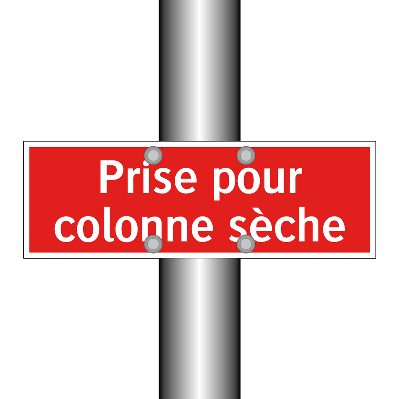 Prise pour colonne sèche