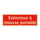 Extincteur à mousse portable
