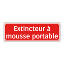 Extincteur à mousse portable