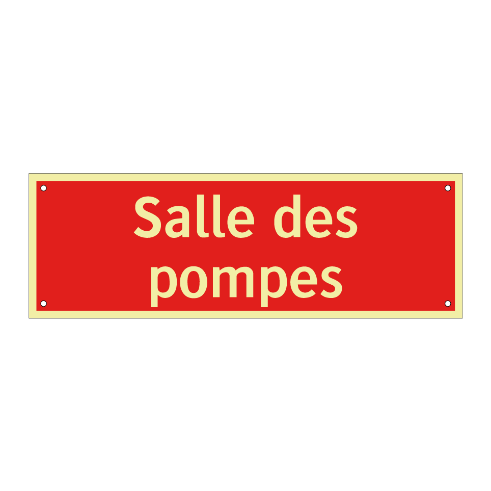 Salle des pompes