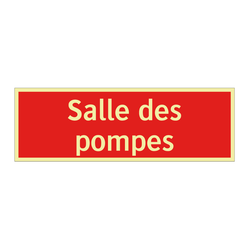 Salle des pompes