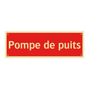 Pompe de puits