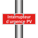 Interrupteur d'urgence PV