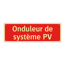 Onduleur de système PV