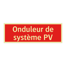 Onduleur de système PV