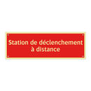 Station de déclenchement à distance