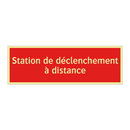 Station de déclenchement à distance