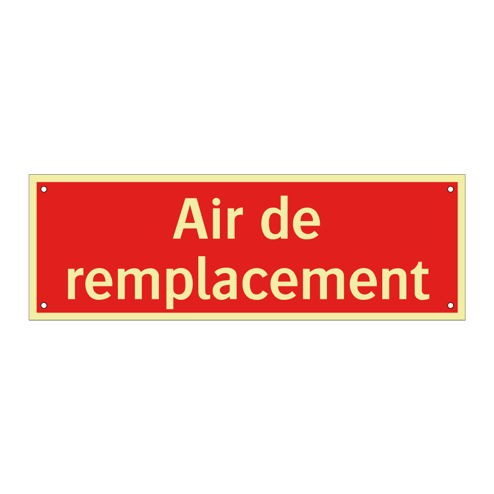 Air de remplacement