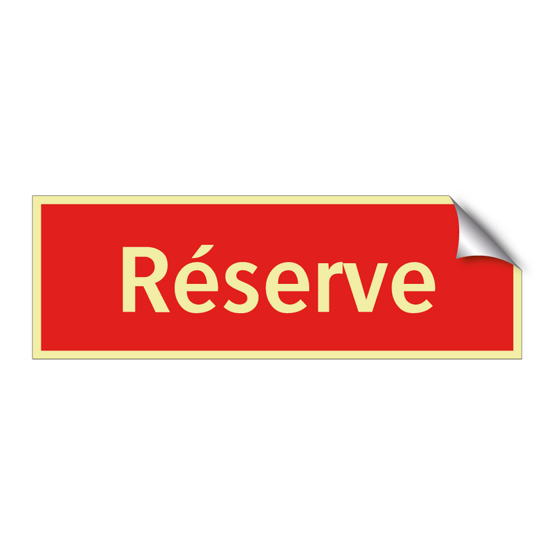 Réserve