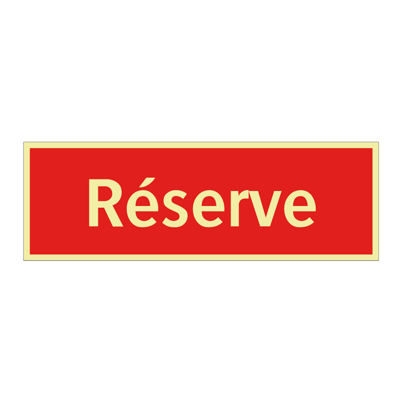 Réserve