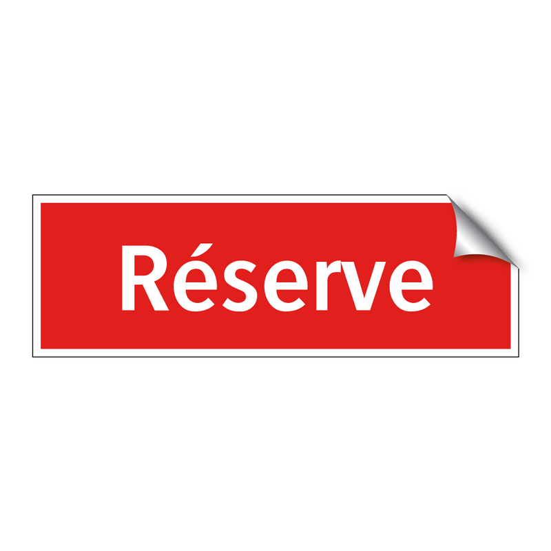 Réserve