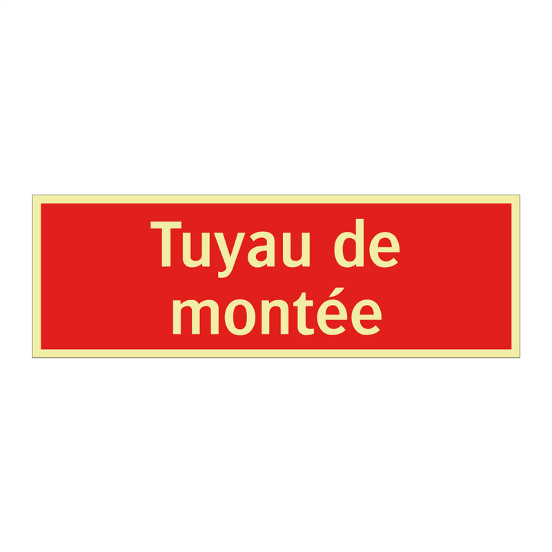 Tuyau de montée