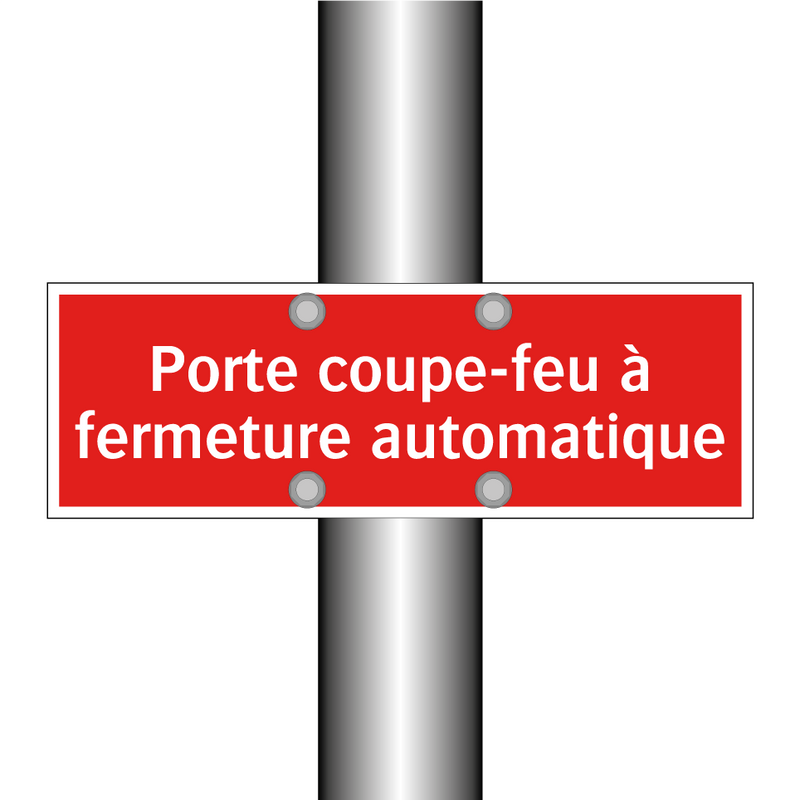 Porte coupe-feu à fermeture automatique