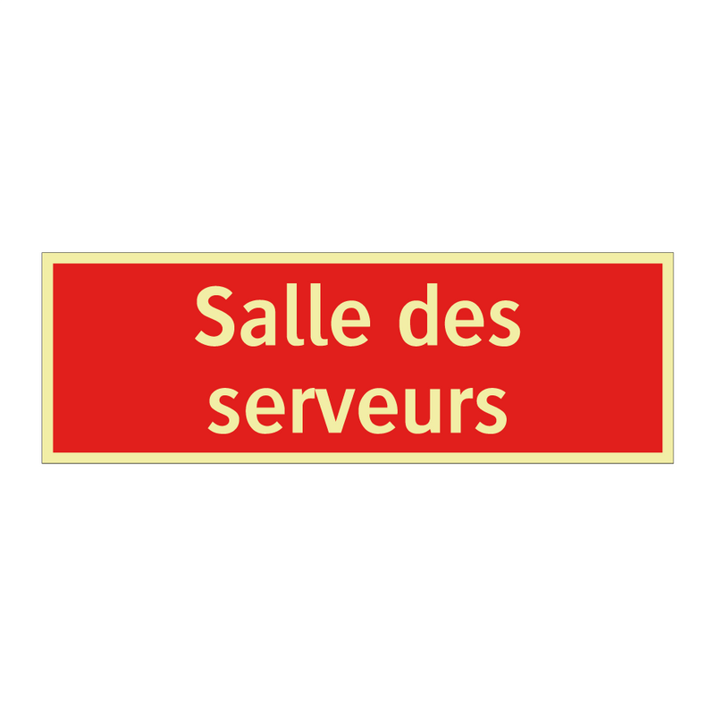 Salle des serveurs