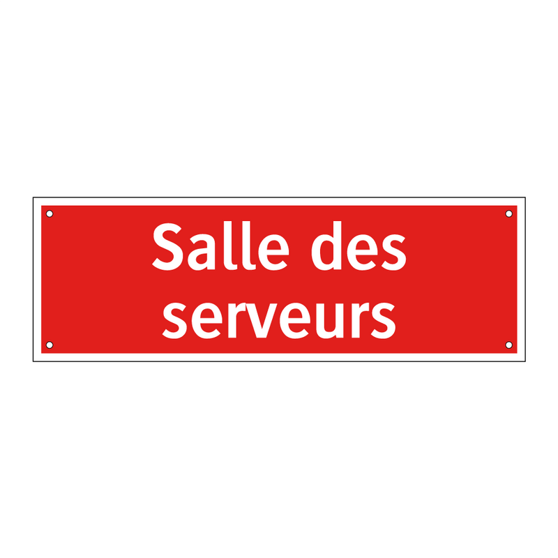 Salle des serveurs