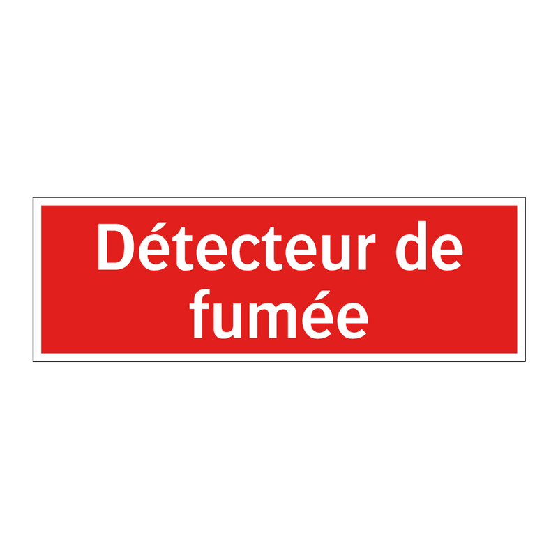 Détecteur de fumée