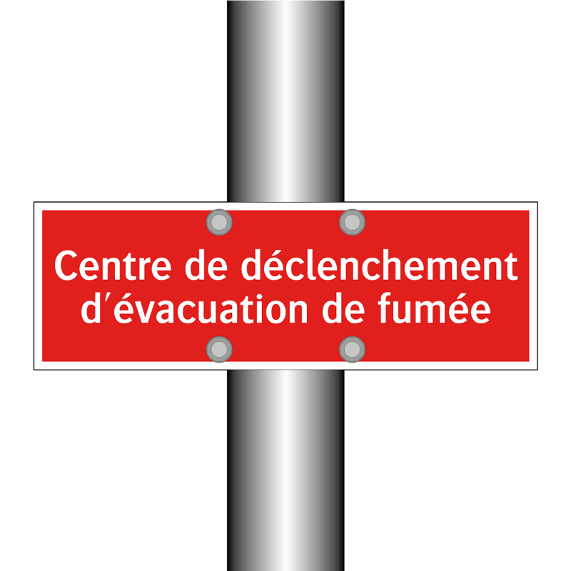 Centre de déclenchement d'évacuation de fumée