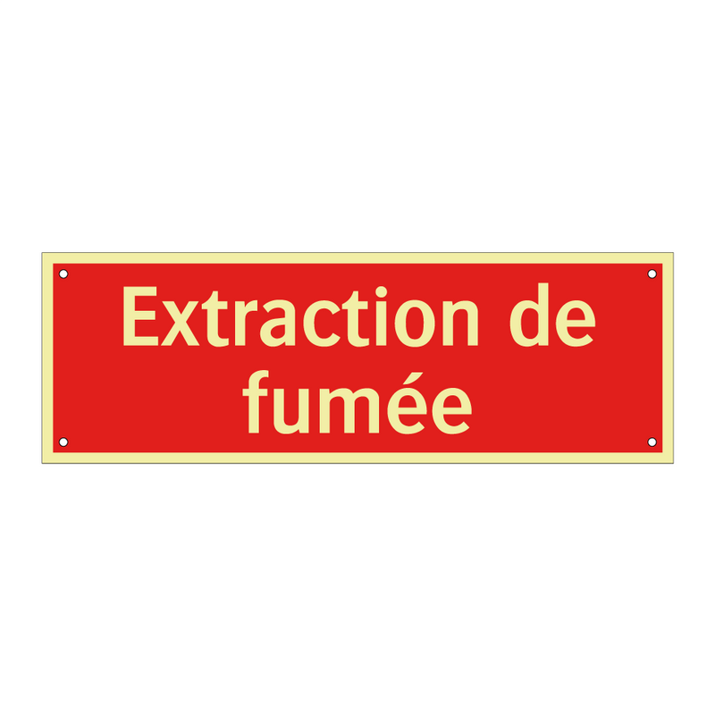 Extraction de fumée