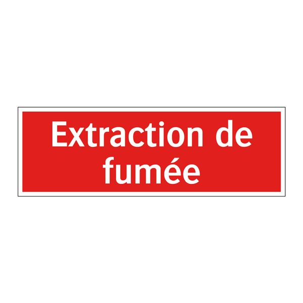 Extraction de fumée