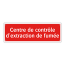 Centre de contrôle d'extraction de fumée