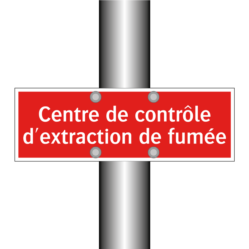 Centre de contrôle d'extraction de fumée