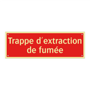 Trappe d'extraction de fumée